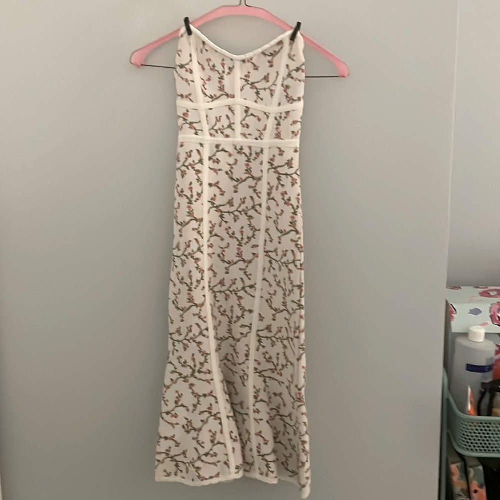 BCBG Maxazria bodycon midi dress